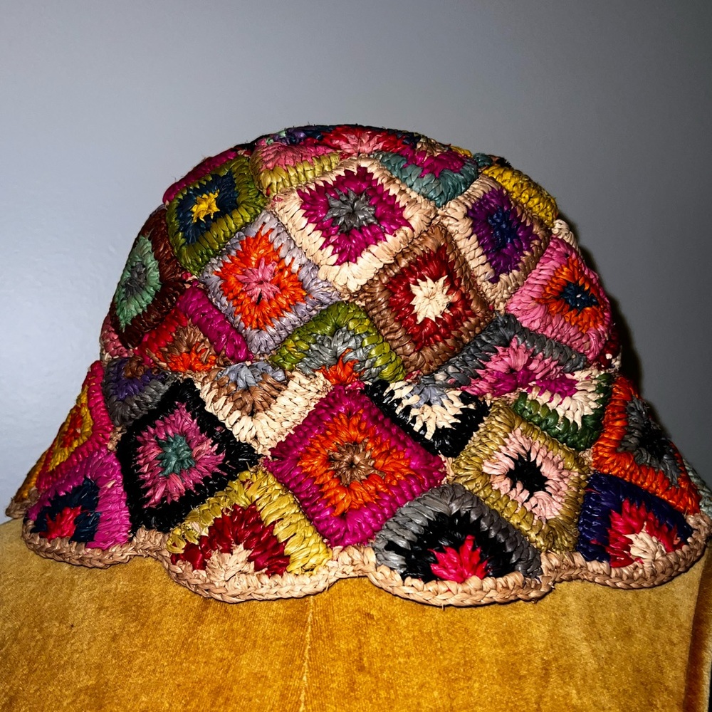 Straw Bucket Hat